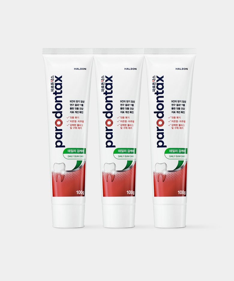 파로돈탁스 데일리 검케어 잇몸치약 100g x3개