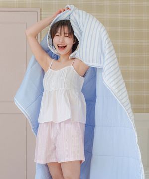 썸머레이 냉감 모달 누비이불베개세트 SS/Q 4컬러