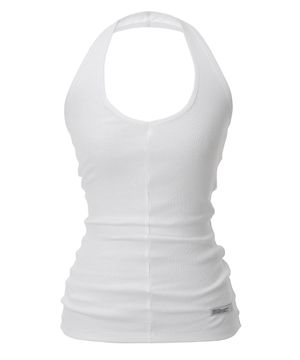 Tactile Halter Sleeveless (white)