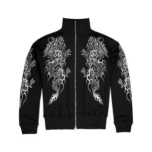 Dragon Track Jaket - black(나염)
