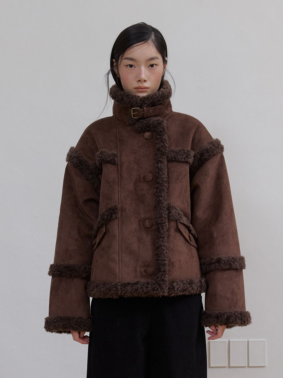 MUSINSA | ASURA WOOL LINE MUSTANG (BROWN)