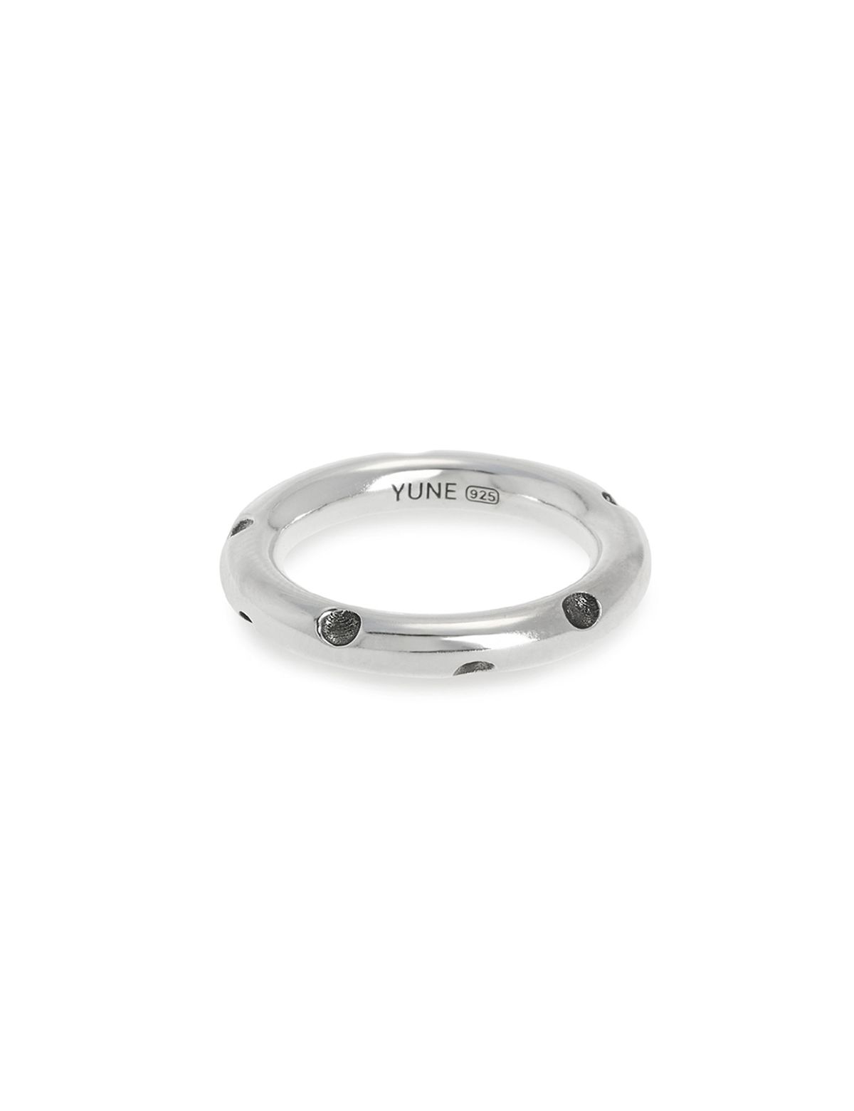 유네(YUNE) Sunken Dot Ring_[Silver925]
