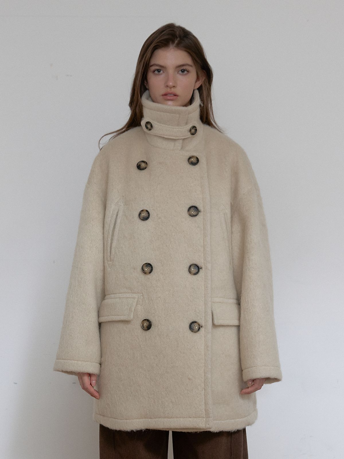 아수라(ASURA) WINTER HAZE COAT (BEIGE)