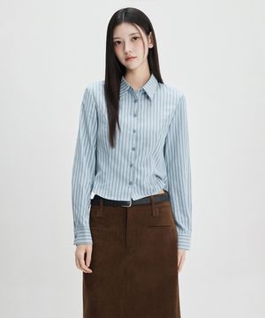 베이직 슬림핏 셔츠 RE YWG110A_MIWYWG10QA