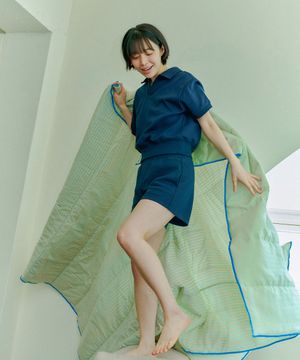 데뮤어 스트라이프 자일리톨가공 항균 여름누비이불세트 SS/Q 5컬러