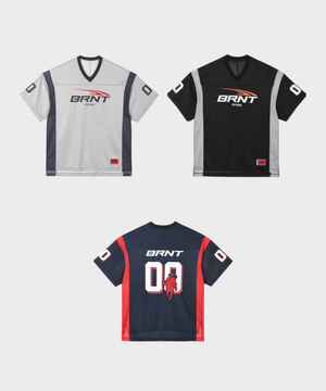 MESH FOOTBALL JERSEY T-SHIRTS (3 COLOR)