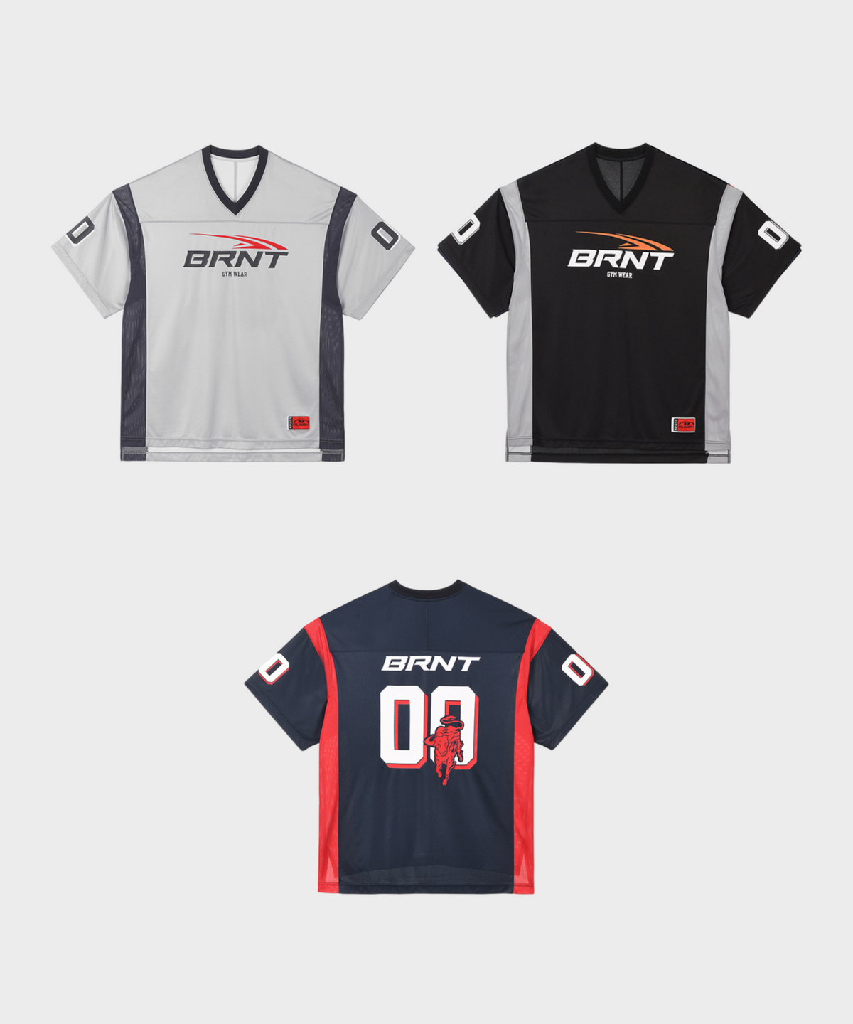 본투윈(BORN TO WIN) MESH FOOTBALL JERSEY T-SHIRTS (3 COLOR)