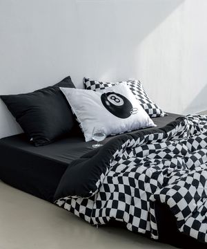 무드 체커보드 항균 이불베개세트 SS/Q 4컬러