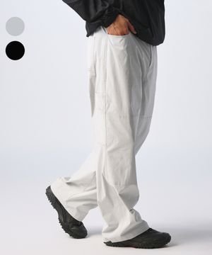 무브쉘 와이드 더블니 팬츠 (2color)