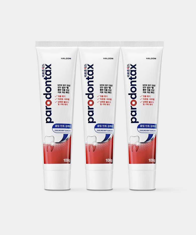 쿨링 민트 검케어 잇몸치약 100g x3개