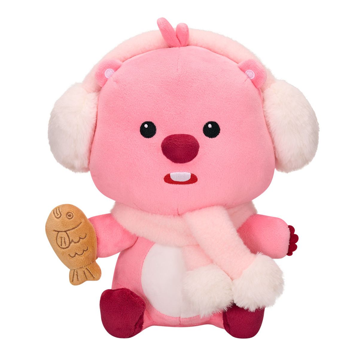 잔망루피(ZANMANGLOOPY) 잔망루피 겨울 붕어빵 인형 25cm