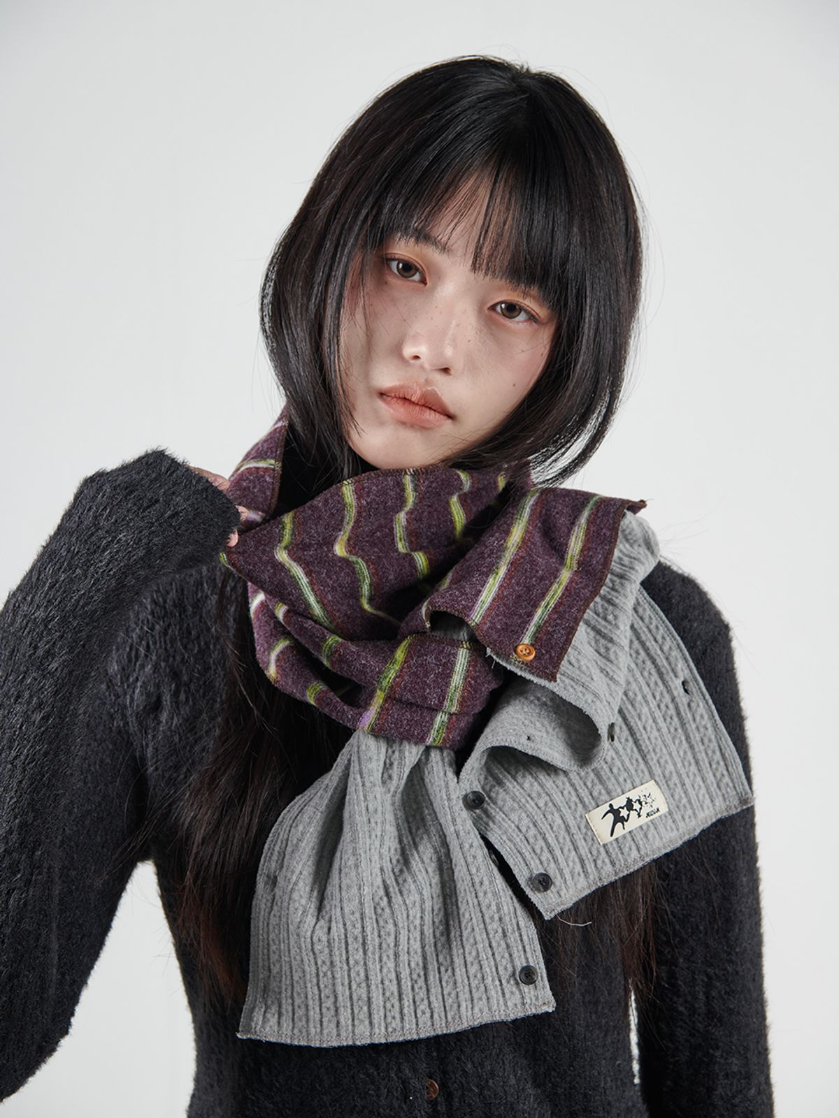 무음(MUWM) 후지이 핸드 머플러 세트 Fujii Hand Muffler Set (2 Colors)