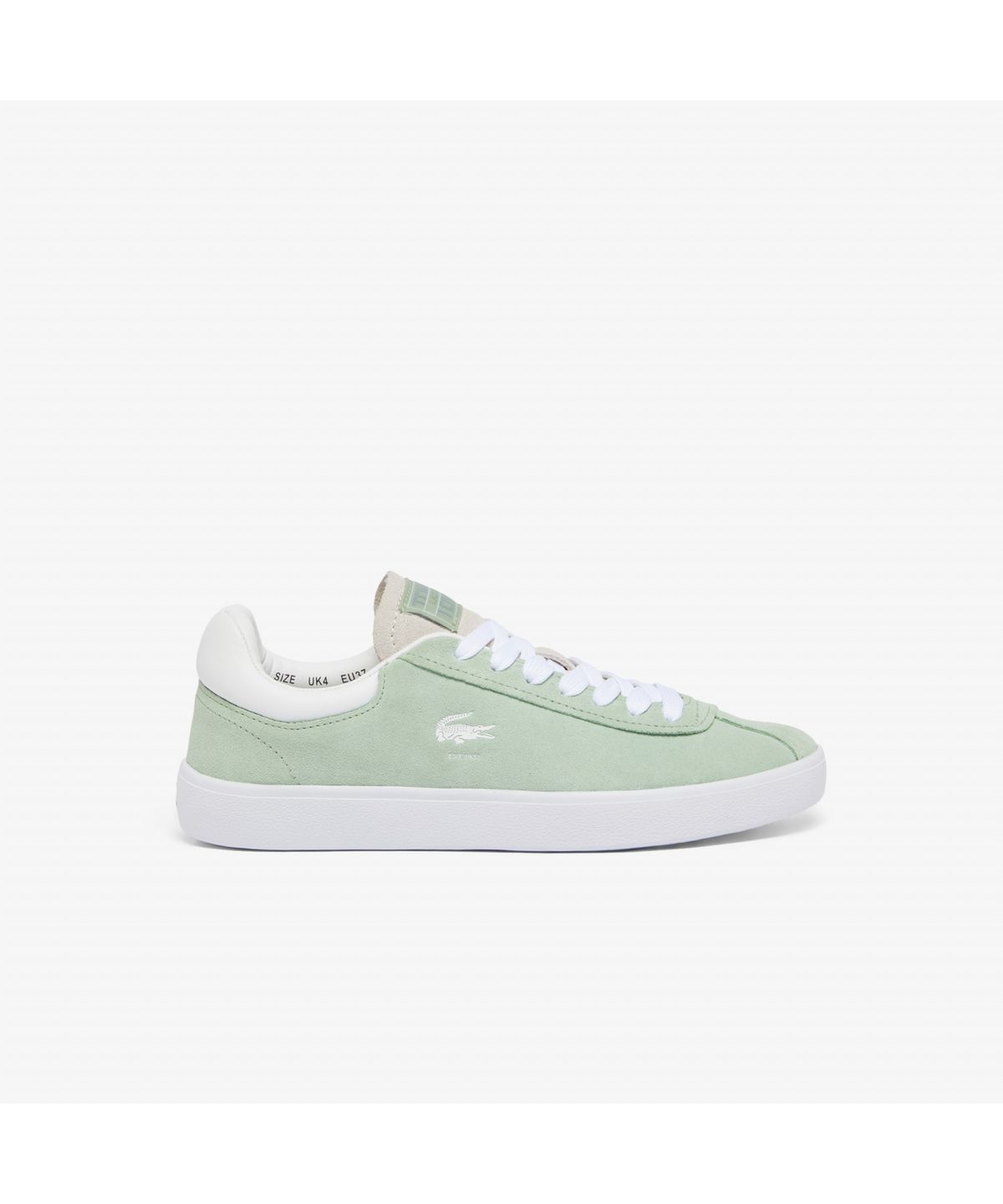 라코스테(LACOSTE) 여성 베이스샷 스웨이드 스니커즈 RZ9053W55G 1R7