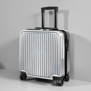 여행 가방 캐리어 메탈 실버 18인치 튼튼한 캐리어 기내용 a/s보증