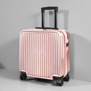 여행 가방 캐리어 메탈 로즈골드 18인치 튼튼한 캐리어 기내용 a/s보증