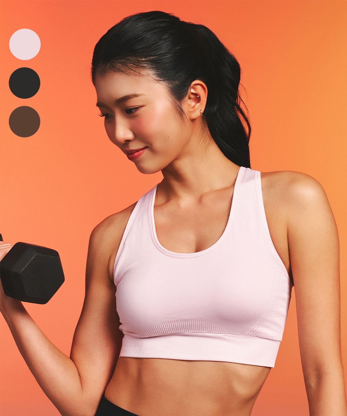 무신사 스탠다드 스포츠(MUSINSA STANDARD SPORTS) 무브컴피 브라탑 우먼 (3color)