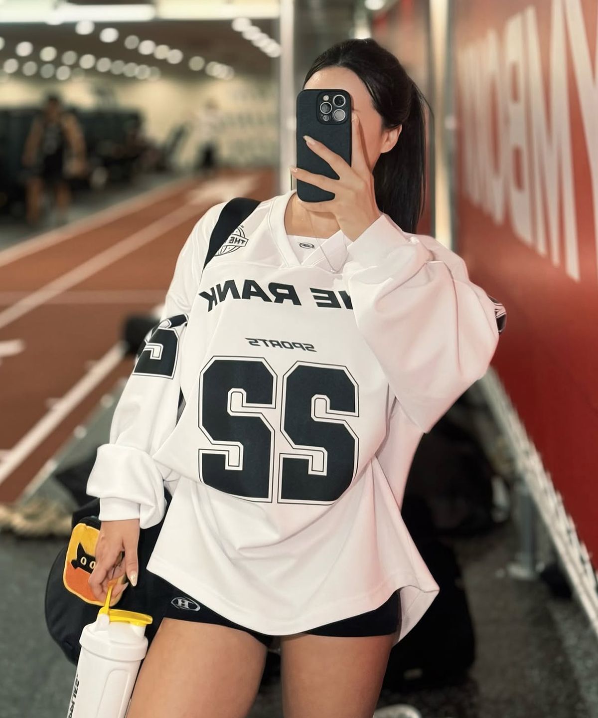 더랭크(THERANK) GLIDE SPORTS FOOTBALL JERSEY [OFF-WHITE]