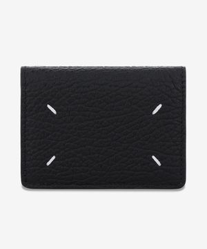 4 스티치 트리폴드 지갑 - 블랙 / S36UI0416P4455T8013