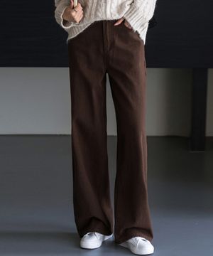토런스 코튼 와이드 팬츠