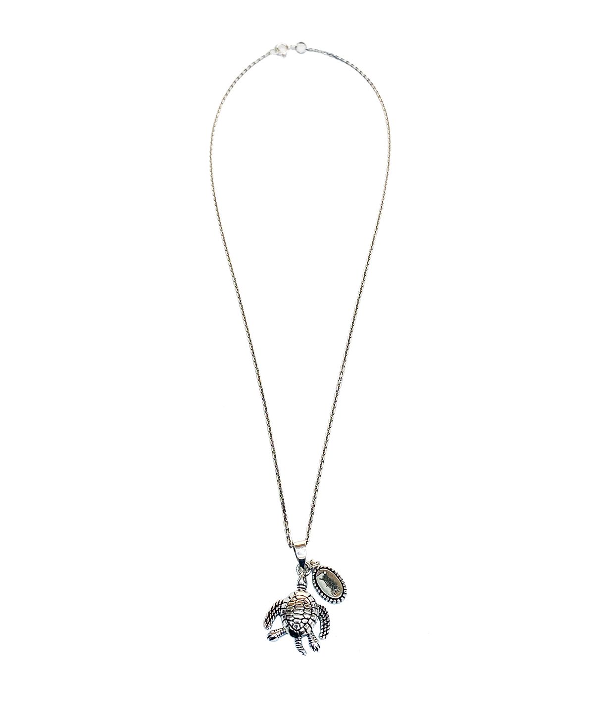 모멘틱(MOMENTIC) 925silver Turtle Necklace
