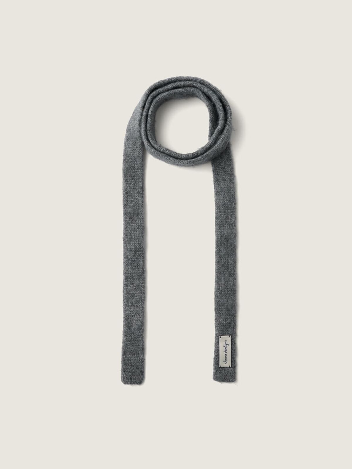 시엔느(SIENNE) Roise Muffler (Melange Gray)