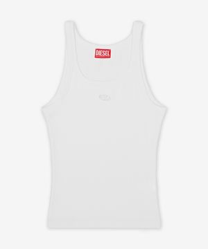 T-와이프-OD 민소매 티셔츠 - 화이트 / A217200EJAI100