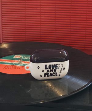 미야오 캣 투톤 유광 하드 에어팟 케이스