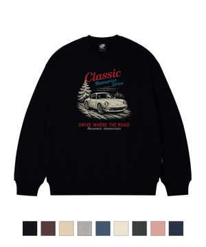 클래식 드라이브 오버핏 맨투맨_9 COL