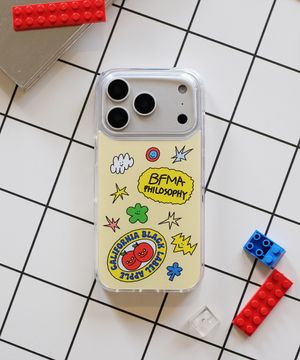 필로소피 옐로우 젤하드 폰케이스