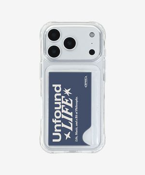 언파운드 라이프 네이비 카드수납 젤하드 탱크 폰케이스