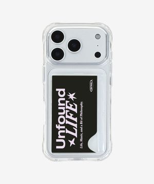 언파운드 라이프 블랙 카드수납 젤하드 탱크 폰케이스