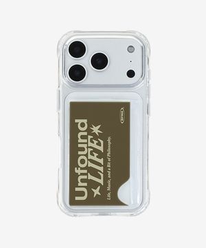 언파운드 라이프 브라운 카드수납 젤하드 탱크 폰케이스