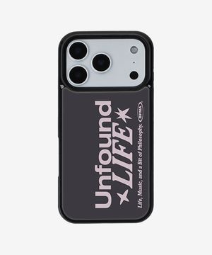 언파운드 라이프 블랙 글라스 폰케이스