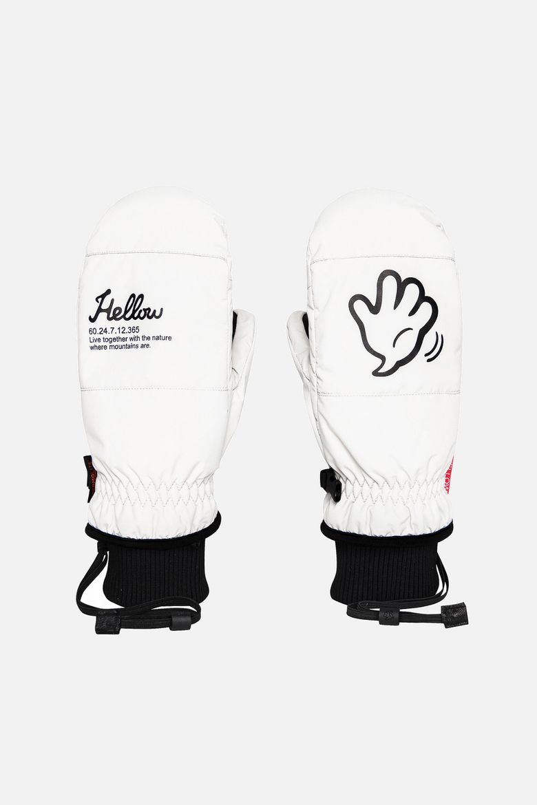 SOFT 1989s MITTEN 23 white