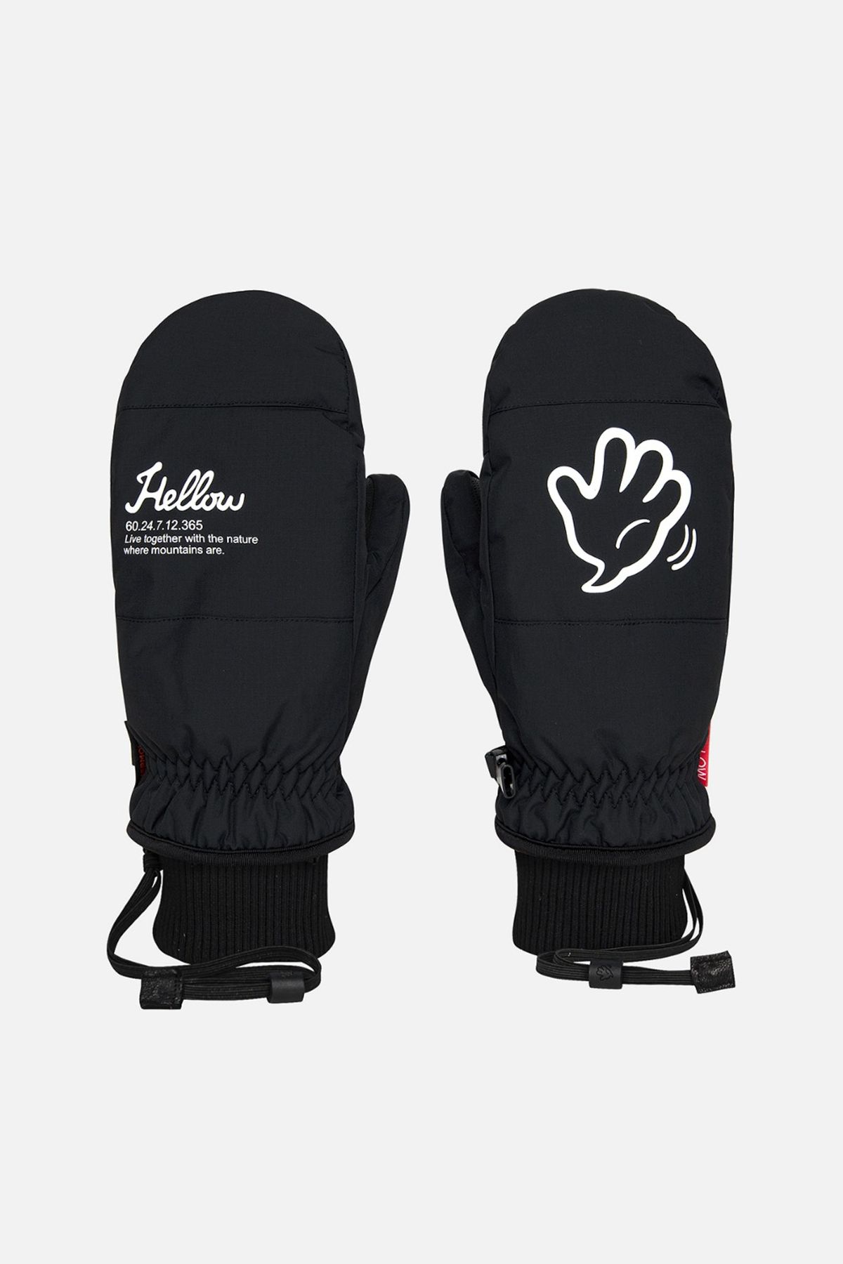 헬로우(HELLOW) SOFT 1989s MITTEN 23 black