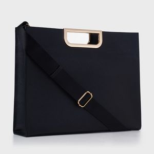 메탈 호리즌 토트백 (라지/골드)