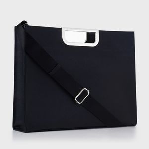 메탈 호리즌 토트백 (라지/실버)