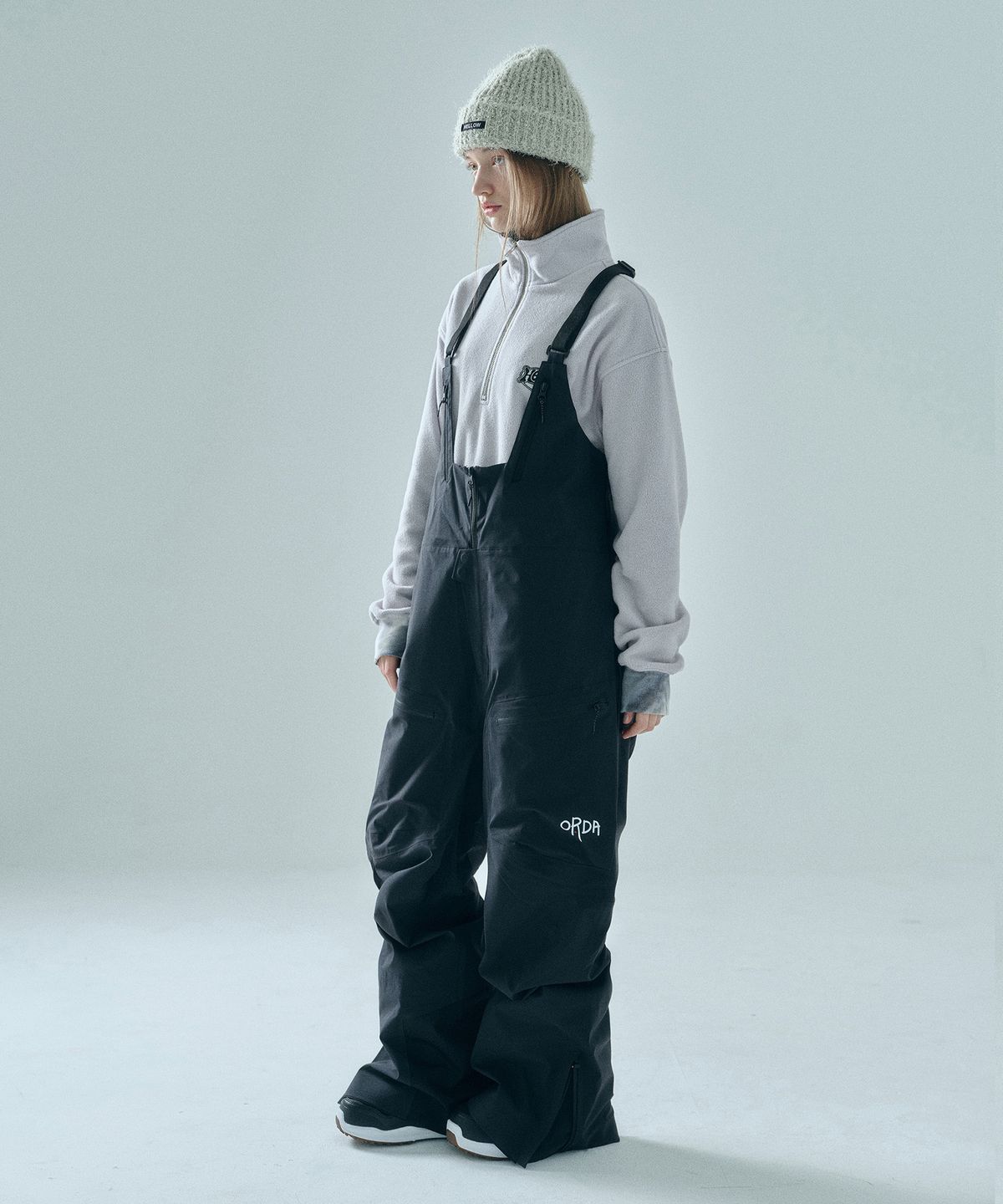 헬로우(HELLOW) 25 러셀 3L빕팬츠 블랙