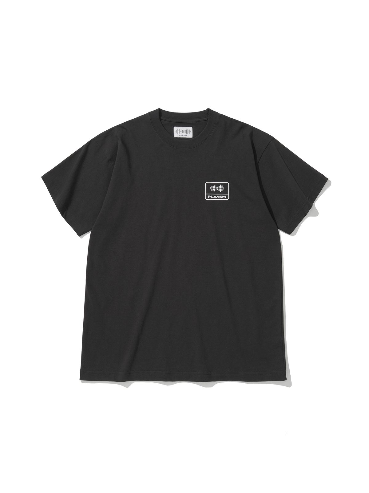 플라비즘(PLAVISM) BASIC LOGO TEE - CHARCOAL