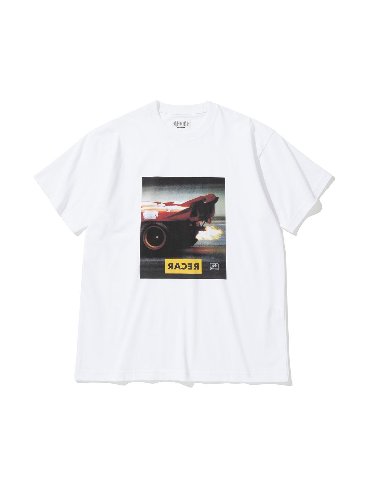 플라비즘(PLAVISM) RACER TEE - WHITE