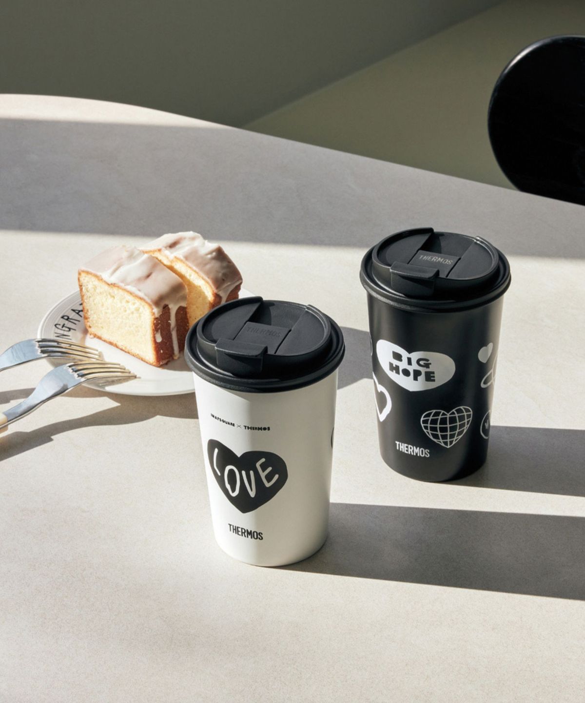 써모스(THERMOS) 식세기 보온보냉 투고 컵 앤 텀블러 TKHC-355KC 355ml