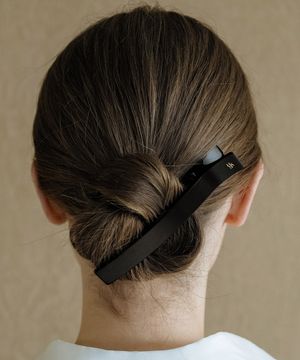 EN003 Black metal Hair Pin