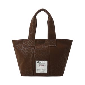 Leopard Gross Tote bag (BROWN)