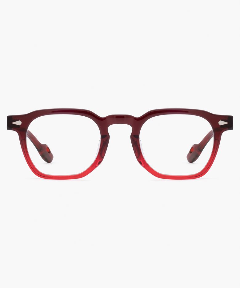 RC 아세테이트 ZIA 블루라이트 안경 RED