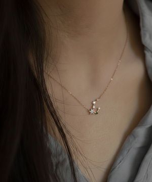 [탄생석&별자리] 운명처럼 빛나는 탄생석과 시그니처 별자리 펜던트 로즈골드컬러, 실버컬러 24종 택1