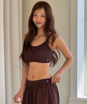 [컨투어] [SET] 끈 노후크 브라&미디 사각 팬티 7colors