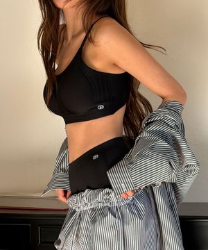 [컨투어] [SET] 끈 노후크 브라&하이 삼각 팬티 7colors