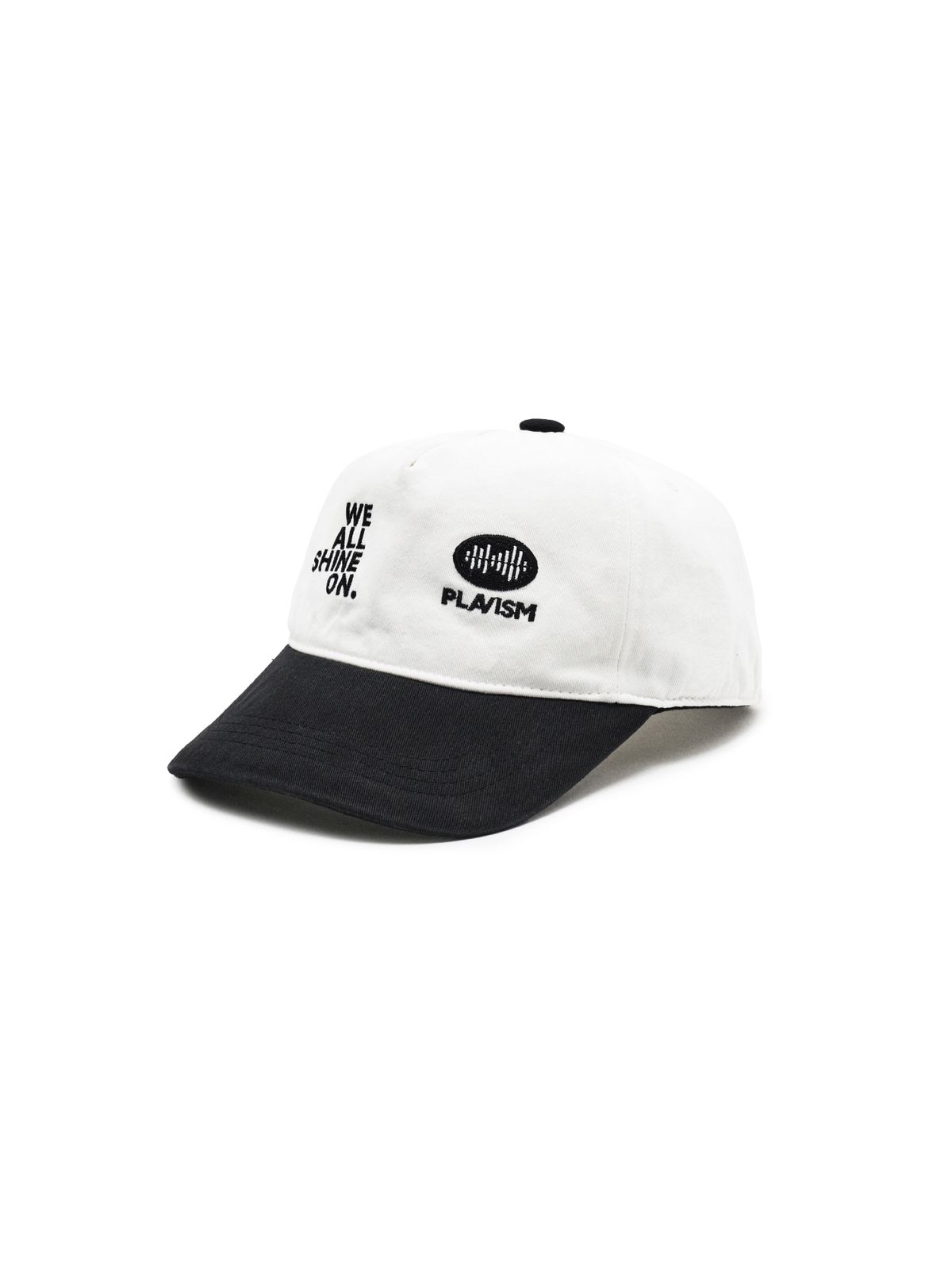 플라비즘(PLAVISM) SHINE SNAPBACK - WHITE/BLACK