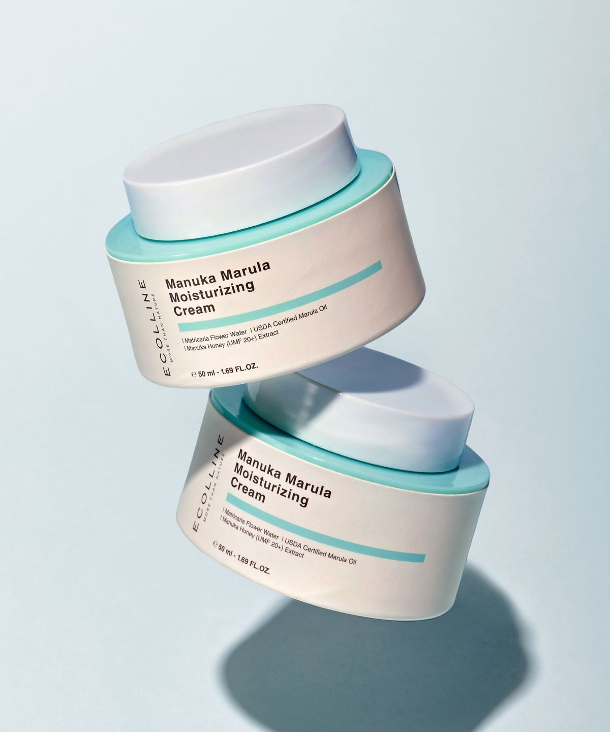 에콜린(ECOLLINE) 마누카 마룰라 모이스처라이징 크림 50ml X 2개