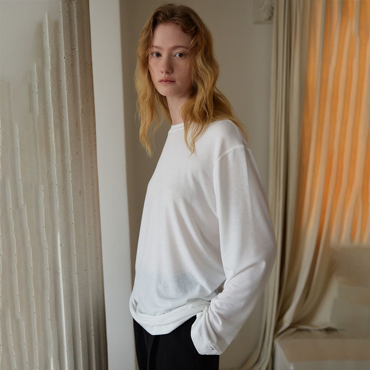 노우드(NOEUD) Every Layer Tee (Ivory)